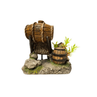 Декор для аквариума – Winched Pails on Rocks