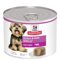 Konservi suņiem – Hill's Adult Small and Mini Beef 200 g