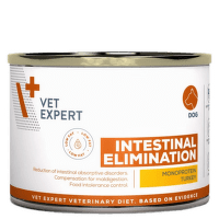 Veterinārie konservi suņiem – Vet Expert 4T VD INTESTINAL elimination low fat 200 g