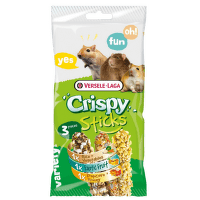 Gardums grauzējiem – Versele-Laga Crispy Sticks Triple Variety Pack Omnivores, 3 x 55 g