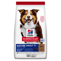 Barība suņiem – Hill's Mature Adult 7+ Medium, Lamb and Rice, 14 kg