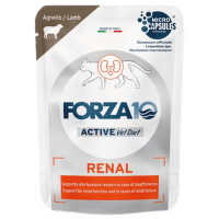 Veterinārie konservi kaķiem – Forza10 Active Line Renal ActiWet with lamb 80 g