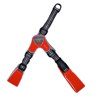 Krūšu siksna – Coralpina Fiames Adjustable, red S10