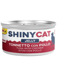 Консервы для кошек - GimCat ShinyCat Tuna and Chicken, 70 г