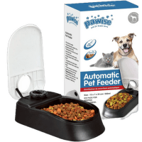 Automātiskā barotava dzīvniekiem – Pawise Auto Feeder-Single, 13 x 7 x 24 cm