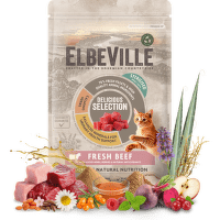Krmivo ELBEVILLE Cat Sterilised Fresh Beef 340 g