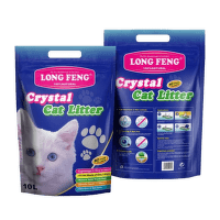Силиконовый наполнитель для кошачьего туалета – Long Feng, 10 л