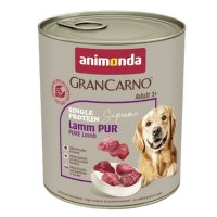 Konservi suņiem – GranCarno Adult Single Protein Supreme Pure Lamb, 800 g