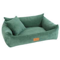 Sofa pro psy Dog Fantasy Haven zelená 120 × 85 cm