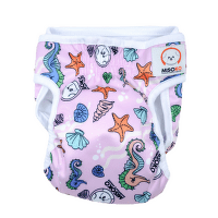 Многоразовый памперс для собак (сук) – MISOKO Reusable Diapers for Female Dogs, S, pink