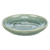 Миска для кошек – TRIXIE Ceramic Bowl, 0,15 л, blue