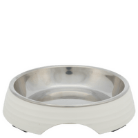 Bļoda kaķiem – TRIXIE Melamine/Stainless steel bowl, 0,2 l/14 cm