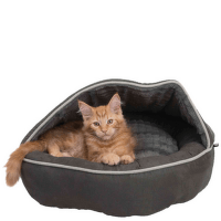 Лежанка для кошек – TRIXIE Timber cuddly cave, 55 см, anthracite