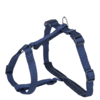 Krūšu siksna ar pavadu kaķiem – Trixie, Premium cat harness with leash, 33–57 cm/13 mm, 1,20 m, indigo