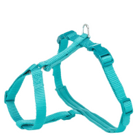 Krūšu siksna ar pavadu kaķiem – Trixie, Premium cat harness with leash, 33–57 cm/13 mm, 1,20 m, ocean