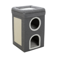 Mājiņa kaķiem – TRIXIE Saul Cat Tower, 39 x 39 x 64 cm, Grey