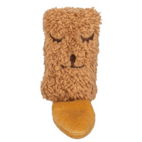 Игрушка для кошек – TRIXIE Sleeping Face plush, mix colors, 17 см
