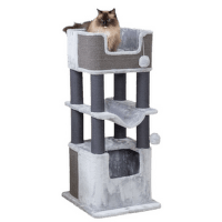 Домик для кошек – TRIXIE Lucano Scratching Post XXL, 110 см, grey
