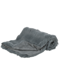 Sega dzīvniekiem – TRIXIE Elli blanket, plush/suede, 100 x 70 cm, dark grey