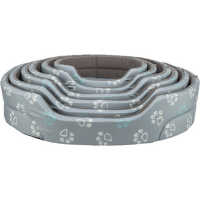Лежанка для собак – TRIXIE Jimmy Bed, 55 x 45 см, light grey