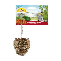 Gardums putniem – JR FARM Birds Tasty Cones Big Parakeets and Parrots, 195 g