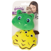 Игрушка для кошек – Pawise Cat Toy, Frog and Pineapple