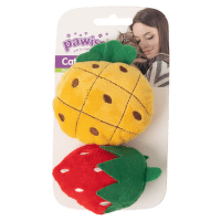 Игрушка для кошек – Pawise Cat Toy, Pineapple and Strawberry