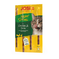 Лакомство для кошек – JosiCat Meat Sticks Chicken and Duck, 35 г