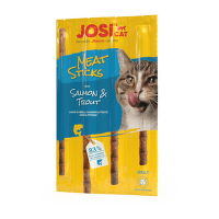 Лакомство для кошек – JosiCat Meat Sticks Salmon and Trout, 35 г