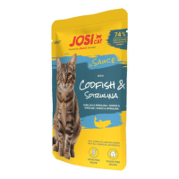 Konservi kaķiem – JosiCat Codfish in Sauce, 85 g