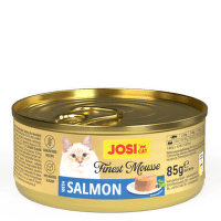 Konservi kaķiem – JosiCat Finest Mousse Salmon, 85 g
