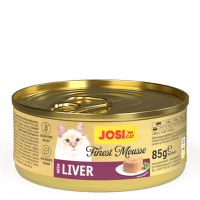 Konservi kaķiem – JosiCat Finest Mousse Liver, 85 g