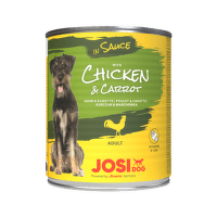 Konservi suņiem – JosiDog Chicken and Carrot in sauce, 830 g