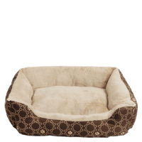Guļvieta suņiem – Pawise Square Dog Bed, Coffee, L 63 x 53 cm