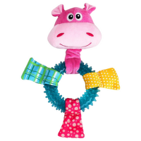 Rotaļlieta kucēniem – Pawise TPR Ring Hippo