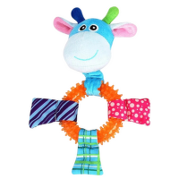 Rotaļlieta kucēniem – Pawise TPR Ring Giraffe