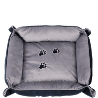 Guļvieta suņiem – Pawise Pet Bed, with Paws, Blue/Grey
