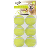 Rotaļlieta suņiem – AFP Interactive Hyper Fetch Super Bounce Tennis Balls (6 pack)