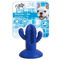 Rotaļlieta suņiem – AFP Dental Chews, Cactus Small Rubber, Blue