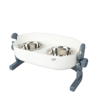 Statīvs ar bļodām – AFP Lifestyle 4 Pet - 3 in 1 Elevated Double Dinner, S, 44 x 26 x 19 cm
