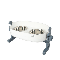 Statīvs ar bļodām – AFP, Lifestyle 4 Pet - 3 in 1 Elevated Double Dinner, M, 56 x 30 x 20 cm