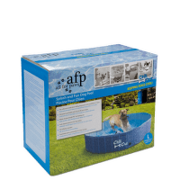 Peldbaseins suņiem – AFP Chill Out, Splash And Fun Dog Pool M, ø 120 x 30 cm