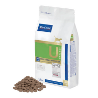 Ветеринарный корм для кошек – Virbac HPM Cat Urology U2 dissolution and prevention, 1,5 кг