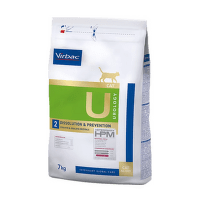 Ветеринарный корм для кошек – Virbac HPM Cat Urology U2 dissolution and prevention, 7 кг