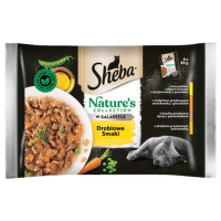 Konservi kaķiem – Sheba Nature's Collection Poultry Select 4-pack, 340 g