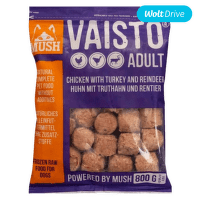Saldēta suņu barība – MUSH Vaisto Lilac, vista/tītars/briedis, 800 g