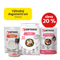 Výhodný degustační set Ontario Kitten pro koťata se slevou 20 %