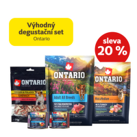 Výhodný degustační set Ontario pro malá plemena psů se slevou 20 %