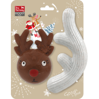 Hračka Dog Fantasy Winter Tale sob a paroh 18cm