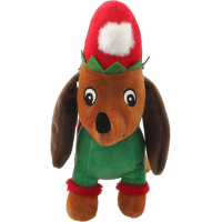 Hračka Dog Fantasy Winter Tale jazvečík pískací 27cm